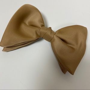 Vintage Ormond Satin Clip On Bow Tie